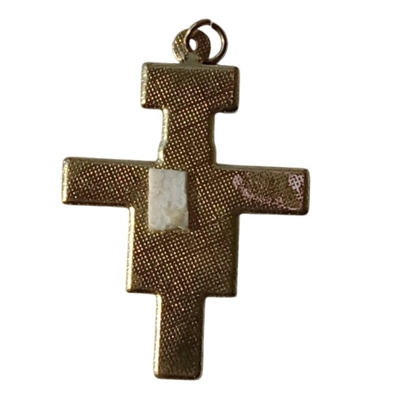 ๐ฏ 10 for $10 / Vintage Cross Charm Pendant Jesus - Picture 3 of 8